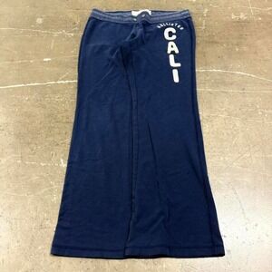 Hollister Sweatpants Women's Size M Y2K Low Rise Wide Leg Flare Vintage